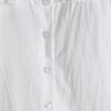 White Long-Sleeve Lapel Shirt for Older Girls - 2026 Spring/Summer Korean-Style Student Uniform