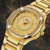 Diamond Quartz Watch for Women Elegant Fashion Ladies Bracelet Watch Luxury Women's Watches Clock Montre Femme