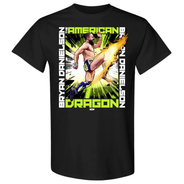 Bryan Danielson - Graphic Series AEW Official T-Shirt S