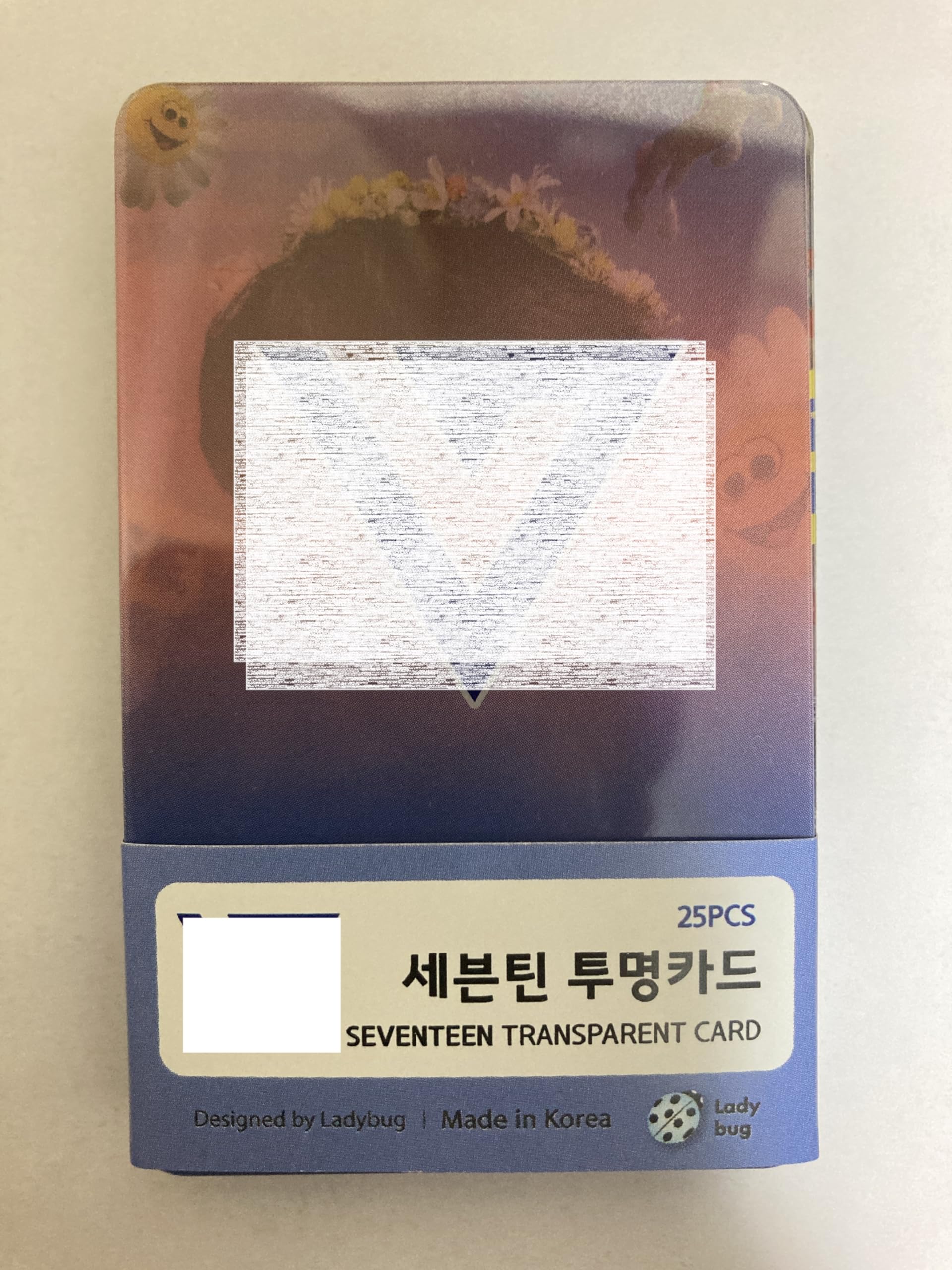 

STV Jeonghan Goods Clear Photo Cards 25 Pieces Goods Trading Card Poka Photo Transparent [Item]