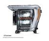 Ford F150 Raptor LED Streamer Turn Signal & Daytime Running Light Headlight Assembly