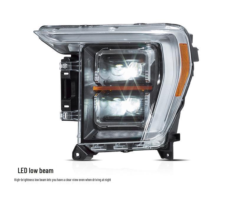 Ford F150 Raptor LED Streamer Turn Signal & Daytime Running Light Headlight Assembly
