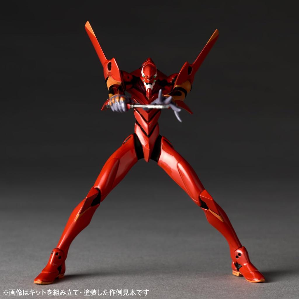 Kaiyodo Artpla SCULPTURE WORKS Evangelion Kai Intercept Unpainted Plastic Model Kit AP052 Unit-01/Unit-02/Unit-00 Tokyo-3 Non-Scale