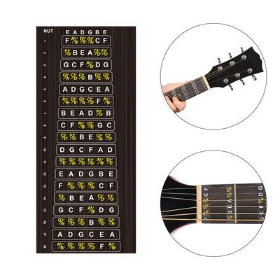 Fretboard Sticker Guitar Indicating Notes Reliable