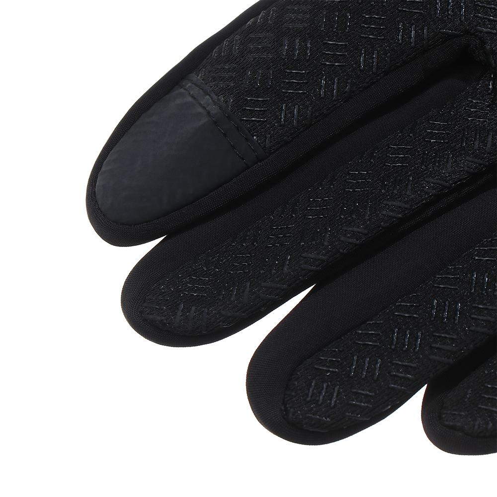 Anti-slip Cold Weather Men Touch Screen Mitten Cycling Gloves Ski Gloves Winter Warm Gloves