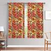 2pcs Three Dimensional Relief Flower Curtains   Animal Themed Curtains   Shade and Privacy Protection