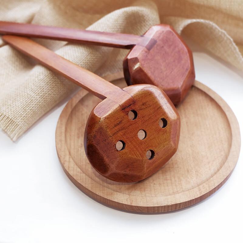 Wutuo Long Handle Wooden Soup Spoon