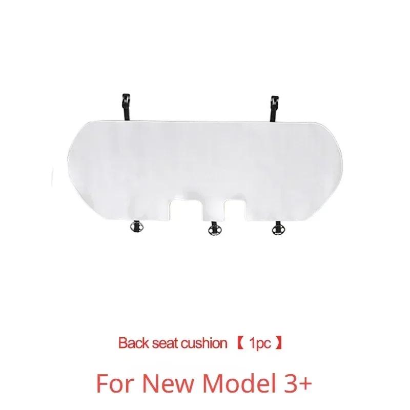 Seat Cover Cushion for Tesla New Model 3+ Highland 2024 Flannel Anti-dirty Seat Pad Mats Flocking Mat Car Seat Cover Accessories