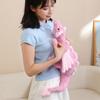 Large Strawberry Crimson Heart Sky Dragon Plush - Birthday Gift for Girls