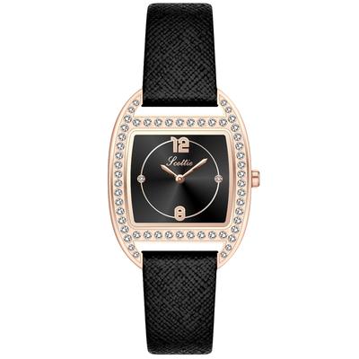 RORIOS Ladies Watch Square Face Waterproof Diamond Sparkling Made In Japan Quartz Mesh Band Elegant Watch Casual Work School Watch Black B