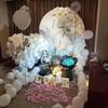 Alphabet LEDs Light Standing Letters Sign with Bulbs Night Lamp Warm White Constant Bright Light Effect 2 * AA Cell Operated IP54 Water Resistance