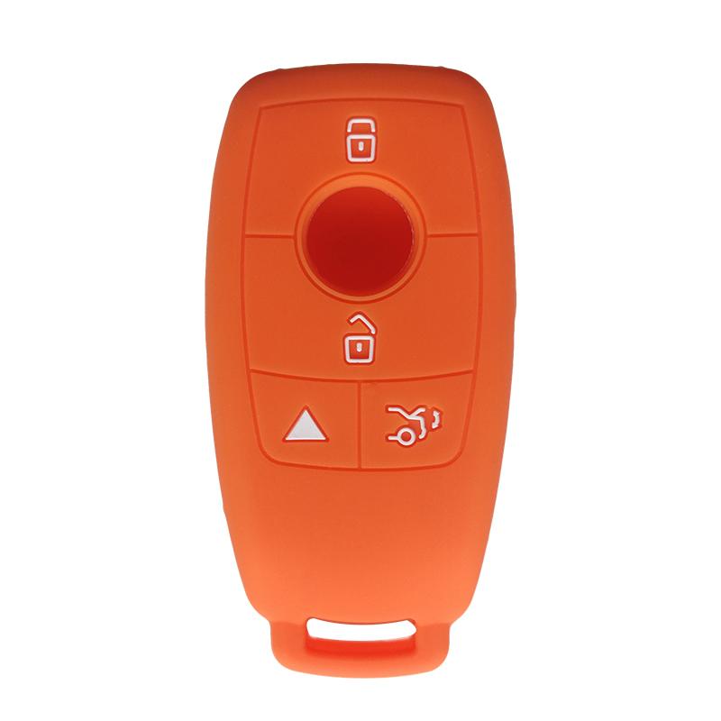 Key Cover for Mercedes Benz Accessories for Mercedes Benz Class A C E S GLC AMG 2018 2019 2020 Remote Control Key Case Car Cover