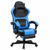 Ergonomic Business Gaming Chair with Lumbar & Neck Support, Adjustable Footrest, 300 Lbs Capacity (136 Kg), 360 Degrees Swivel