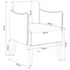 Accent Chair Cream Boucle
