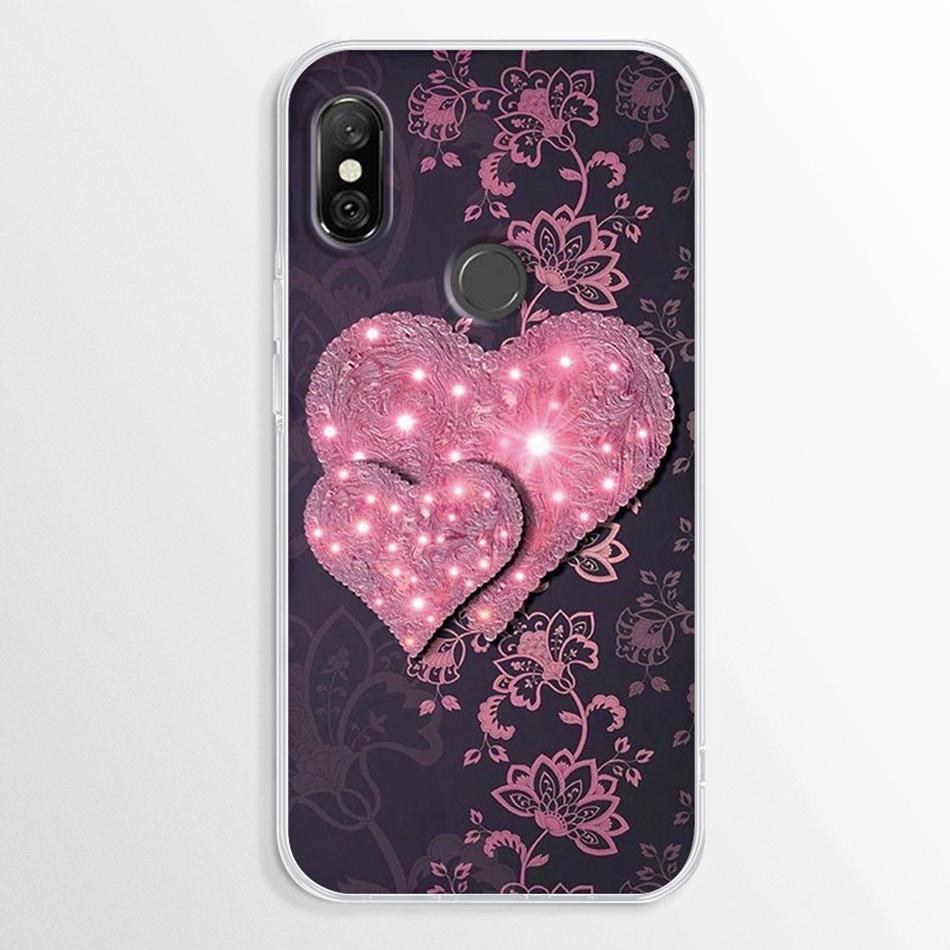 Funda para Xiaomi Redmi Note 6 Pro Mármol Transparente Suave TPU Cubierta Trasera Para Xiaomi Redmi Note 6 Note6 Pro Funda de Silicona Parachoques Fundas