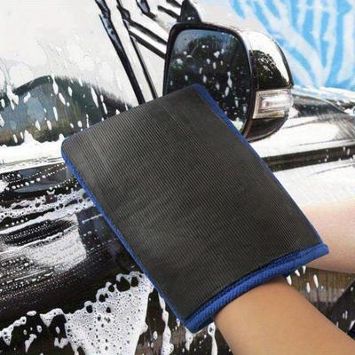Autowaschanlage Magische Reinigungsknete Handschuh Reinigungstuch Auto Pflege Reinigungs-Handtuch Pad Autoaufbereitung Mikrofaser Sauber Zubehör Auto Amagi