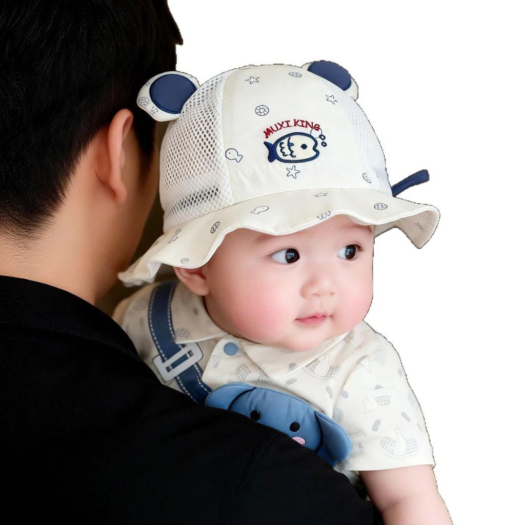 Infant Toddler Sun Protection Bucket Hat - Thin Summer Style for Boys, New Spring & Autumn Collection