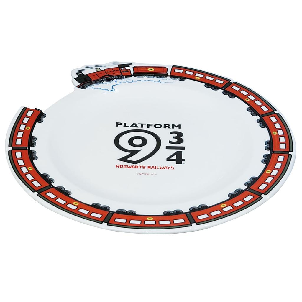 Plate Hogwarts Express Platform 9 and Harry Potter Goods Miscellaneous Tableware SAN4348 "Harry Potter" 3/4