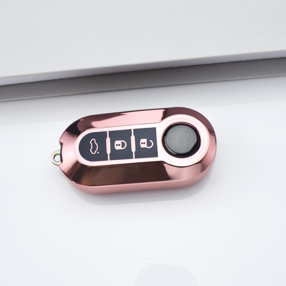 Mode TPU Auto Schale Fob Auto Klappschlüssel Hülle Abdeckung Für Fiat Ducato 500 500L Panda Grande Punto Lancia Musa Zubehör