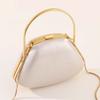 Hardware Clip Shoulder Bag New Handbag Evening Party Fashion Trendy Clutch Acrylic Crossbody Bags Pearl Korean Popular Luxury