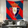 CA Osasuna Wall Tapestry Aesthetic Wall Hanging Printed Fabric Blanket Decorative Tapestries for Bedroom Living Room Home Decor