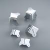 4pcs Air Box Corner Speaker Protector Three-pronged Metal Code Aviation Brackets Triangle Brace Decor Furniture Suitcase Luggage