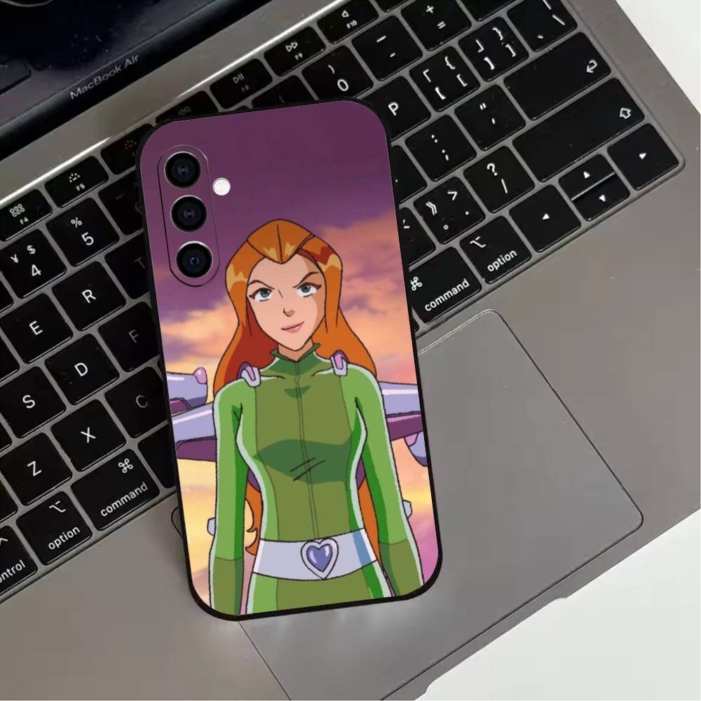 

Cool gIrl T-Totally S-Spies Phone Case For Samsung Galaxy A73,A72,A71,A70,A53,A52,A51,Others Soft Black Cover Samsung a31