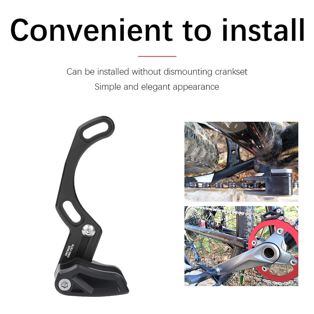 Single Disc Bike Chain Stabilizer BB Mid Lock Cycling Accessory