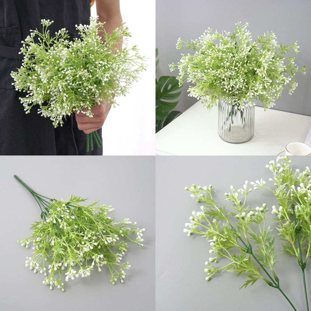 Snowberry Artificial Green Plant For Interior Decoration And Photographic Props