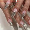 Metal Rivets Charms for Manicure Decorations 6 Grids 3D Gold Silver Half round Ball Nail Art Studs