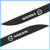 2pcs Carbon Car Door Side Skirt Sill Stripe Sticker Motion Design Decals For Volvo Rdesign XC90 S60 XC60 V70 S80 S40 V50 V40 V60 C30 S70