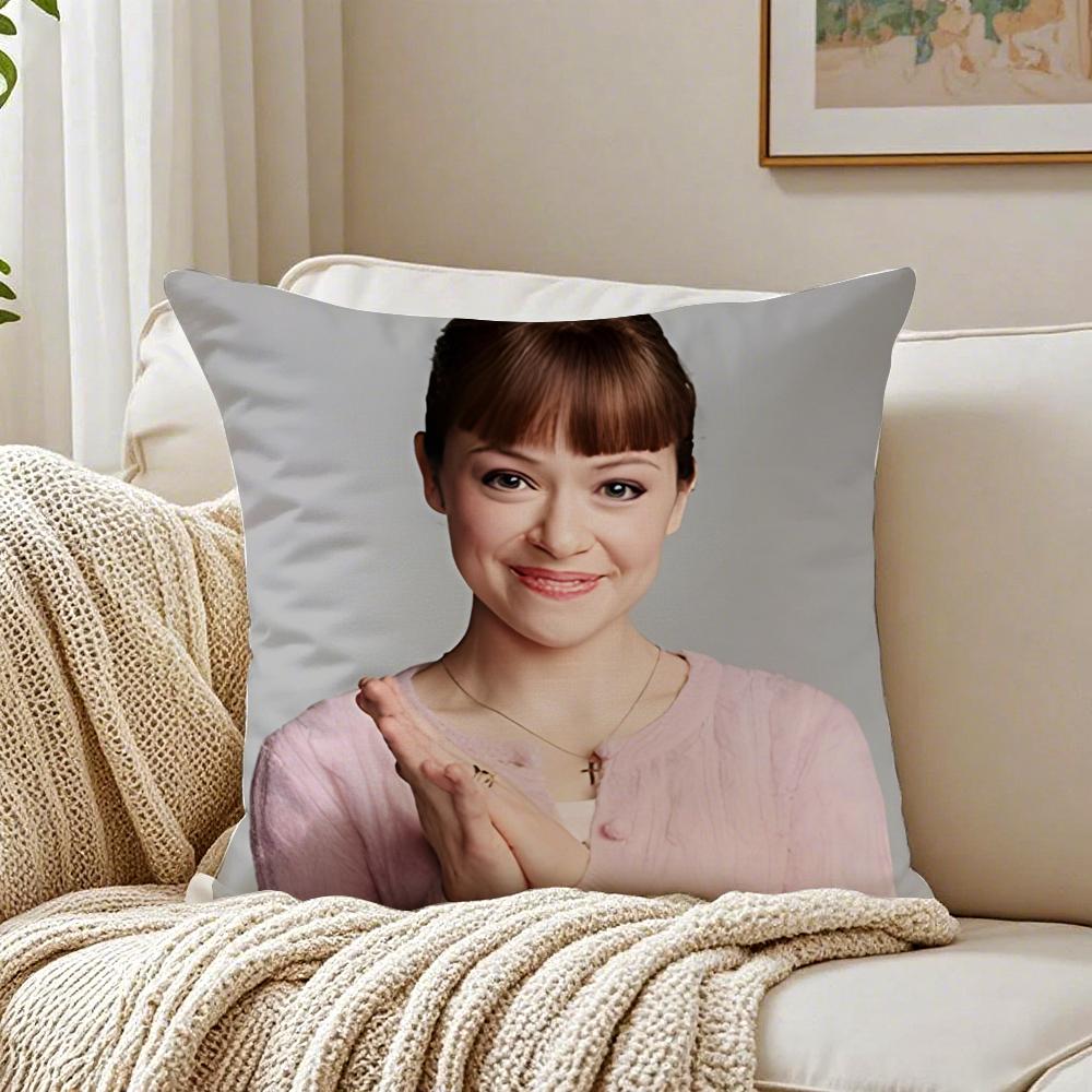 Hollywood Actress AAlison Hendrix Cushion Cover Pillowcase Antidustmite living Room Sofa Decor Cushion Room 30X30cm