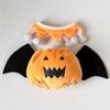 Kawaii Cotton Doll Halloween Clothes Set Bat Wings Plush Dolls Clothes  20cm Cotton Doll