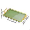Cosmetic Serving Tray, Multifunction Rectangular Modern Jewelry Storage, Tea And Fruit Tray