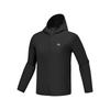 Sports Lifestyle Sun Protection Family Mint Series Knitted Hooded Cooling Jacket Men Jackets Carbon-Black P225M182-0018
