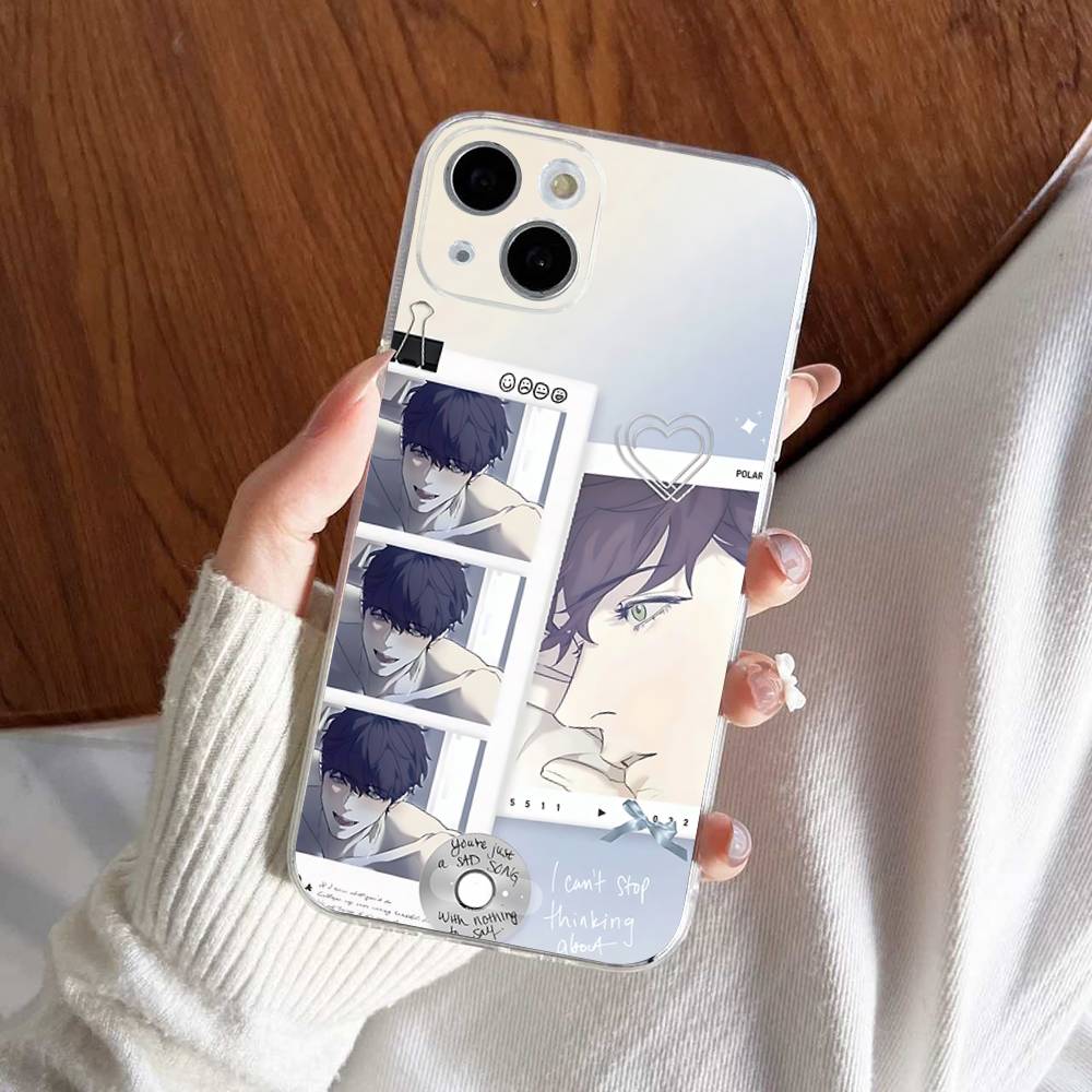 Nerd Project bl Anime For iPhone 11 12 13 14 15 16 17 Pro Max Plus 13 Mini Silicone Soft Transparent Back