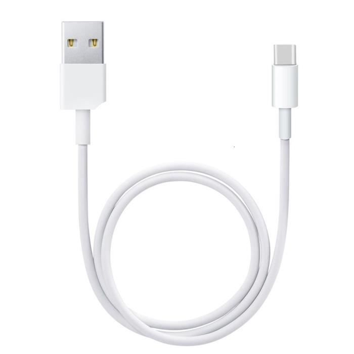 Câble USB Type C pour Xiaomi redmi Note 7 Pro Charge et Synchronisation Rapide Transfert de données - 1M