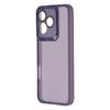 For Honor 400 Lite 5G TPU Case WANLONFENG DKSM Series Electroplated Frame Back Cover with Tempered Glass