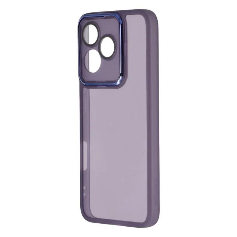 For Honor 400 Lite 5G TPU Case WANLONFENG DKSM Series Electroplated Frame Back Cover with Tempered Glass