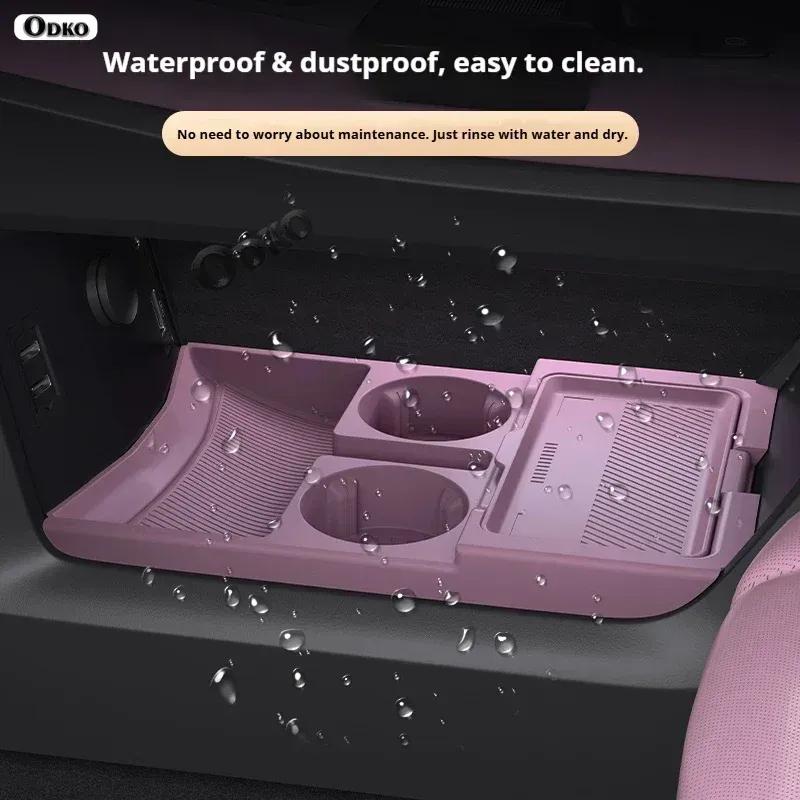 Silicone Storage Box 2025 FOR Jetour Freelander Center Console Modification Anti-slip Pad Accessories Organizer Decoration