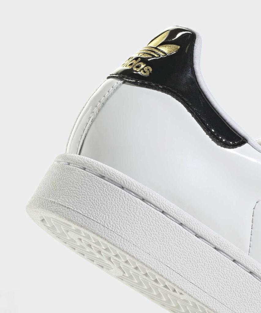 adidas Superstar Ii - White:Black:Gold / Js4010