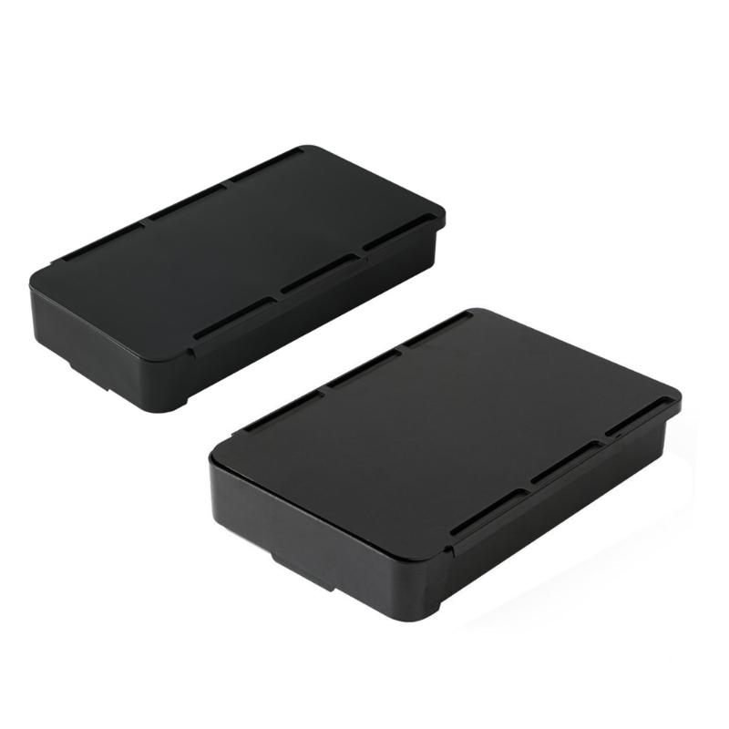 Комплект ящиков под столом удобный ящик для хранения самоклеящиеся ящики выдвижные ящики для офисов и школ чёрный 940₽