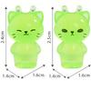 10-30 Pezzi Resina Luminosa Mini gatto alieno Miniature Decorazioni per la Casa Figure di Anatra Aliena per Casa delle Bambole Fai da Te Scrivania Giardino delle Fate Decorazioni
