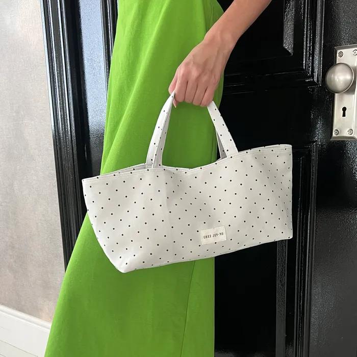 Small Dot Baguette Bag