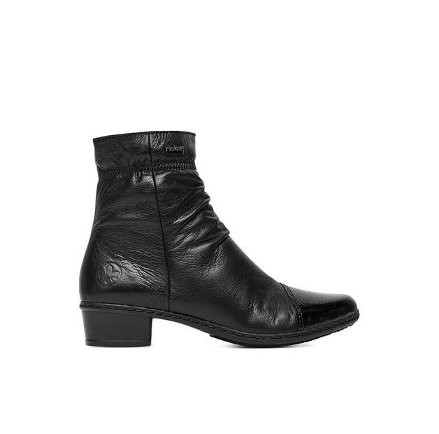 Rieker Y0773-00 Black Ankle Boots