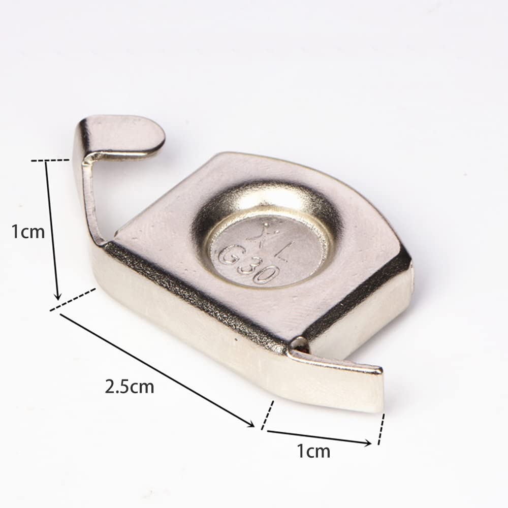 1 Piece Universal Sewing Machine Magnetic Seam Guide Magnetic Parts Edge Universal Attachment Hardware for Professional and Home Use 44x18mm