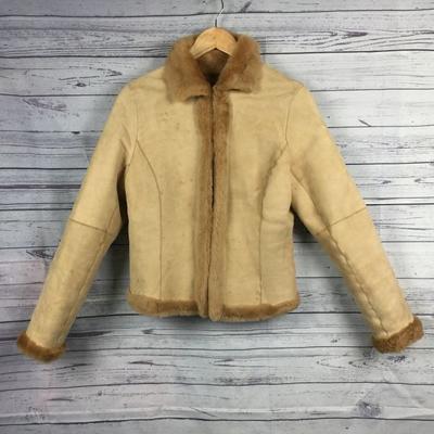 BOSCH Sheepskin Jacket Brown × Beige M(USED)