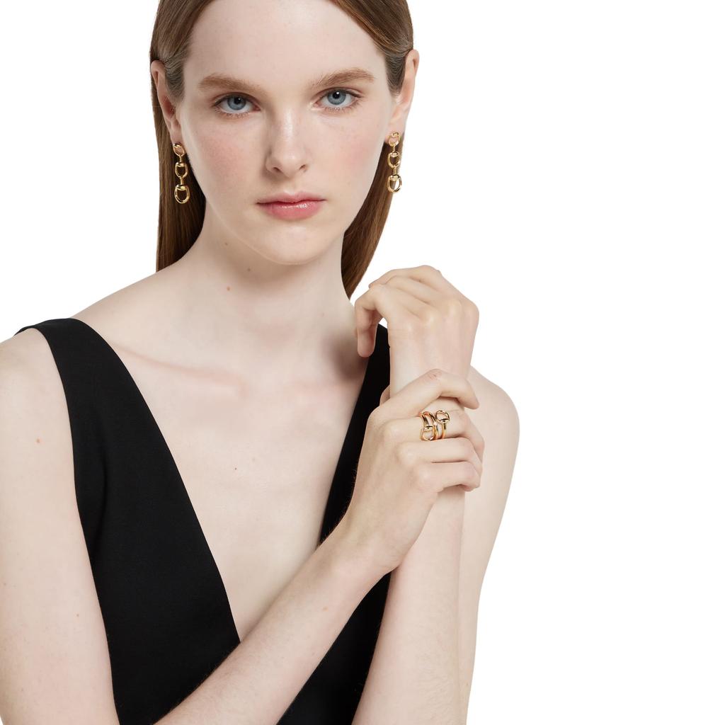 Gucci Horsebit 18k Contrarie Ring 837799-J8500-8000