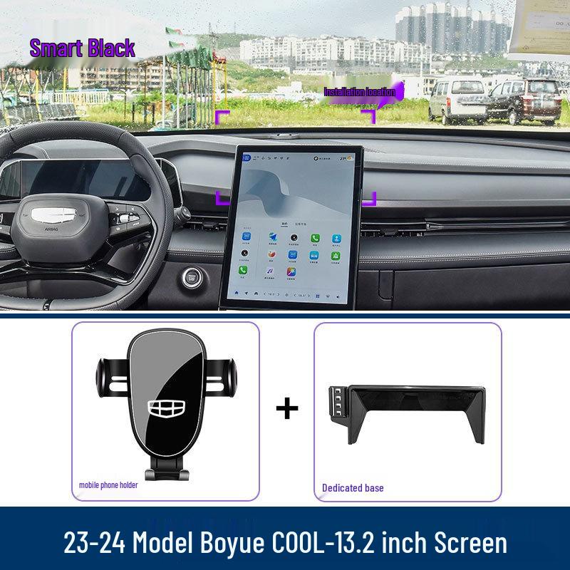 Car Phone Holder Screen Mount for 2023-2024 Geely Boyue COOL