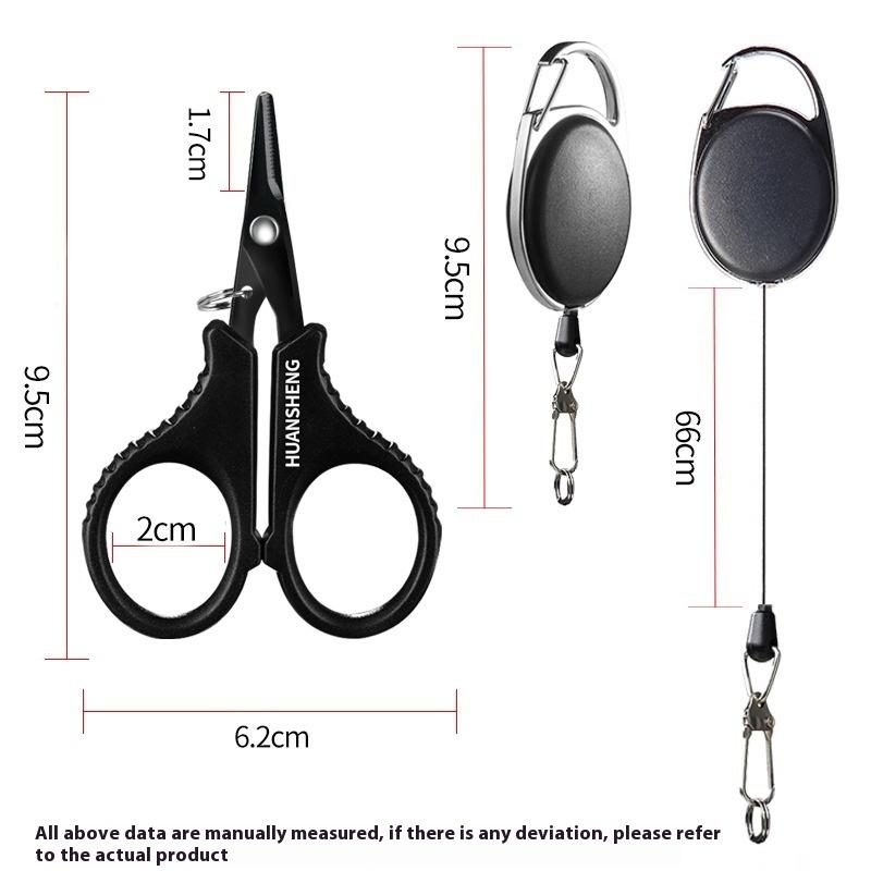 Professional Carp Fishing Tool, 1PC Titanium Coated Scissor Plier, PE Braid Line Cutter Stainless Steel